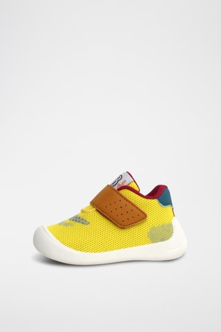 Baskets Free - Orange et gris clair