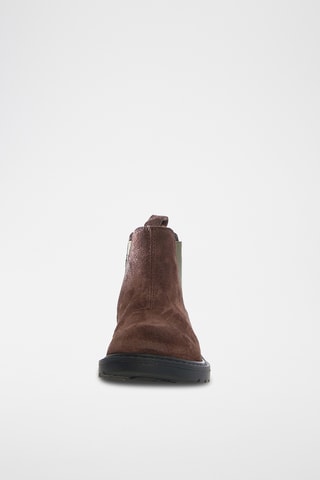 Bottines Chelsea en nubuck Piccadilly - Marron