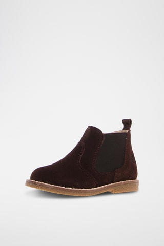 Bottines en nubuck Arthur - Marron