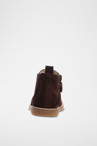 Bottines en nubuck Arthur - Marron