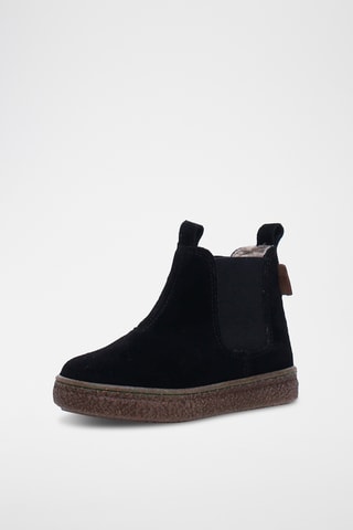 Bottines Chelsea en nubuck Figus - Noir
