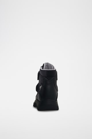 Bottines en cuir de veau Thorens - Noir