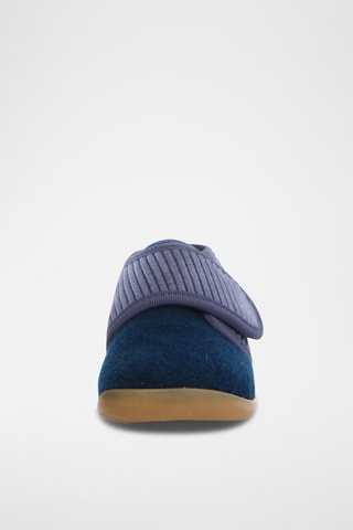 Bottines en velours Home - Bleu