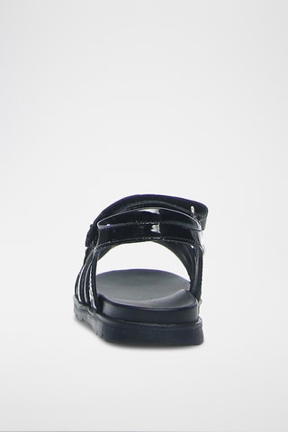 Sandales en cuir Heet - Noir