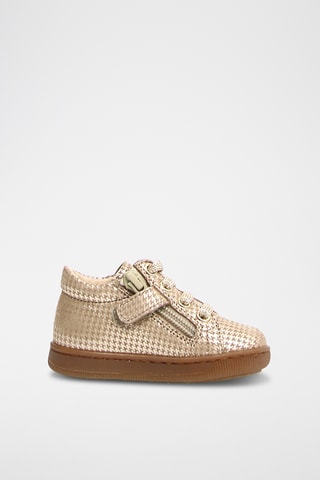 Bottines en cuir Jay - Taupe