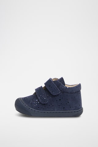 Bottines en nubuck Cocoon - Bleu marine