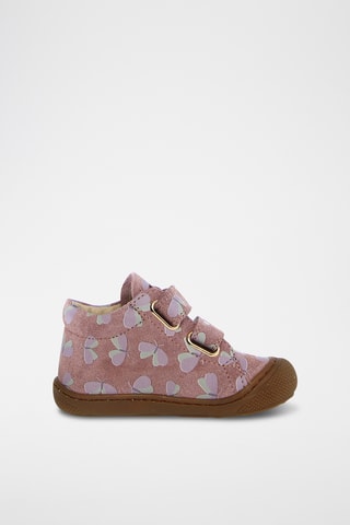Bottines en nubuck Cocoon - Rose