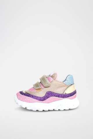Baskets Amantea - Beige et rose