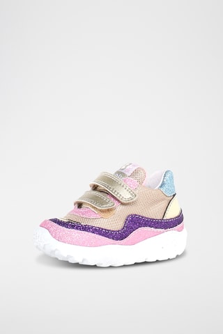 Baskets Amantea - Beige et rose