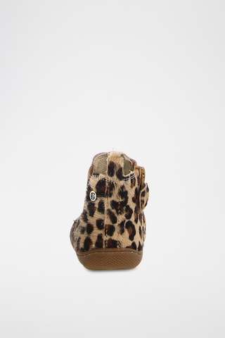 Bottines en cuir de cheval Sally - Beige