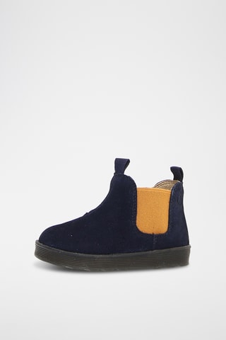 Bottines en nubuck Tarbell - Bleu marine