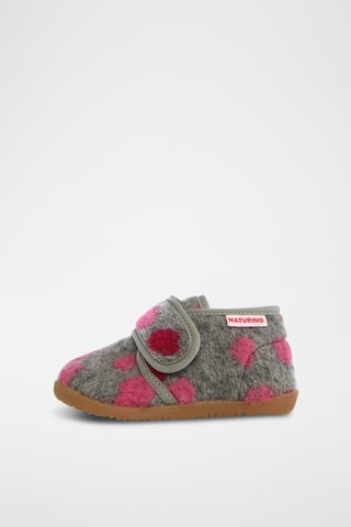 Bottines Home - Gris et rose