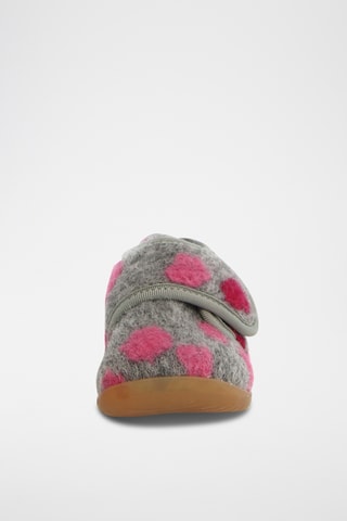 Bottines Home - Gris et rose