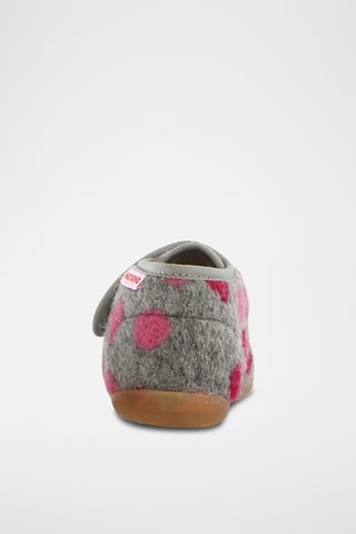 Bottines Home - Gris et rose