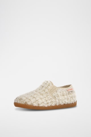 Slip-on en tweed Zahria - Ecru