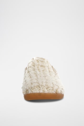 Slip-on en tweed Zahria - Ecru