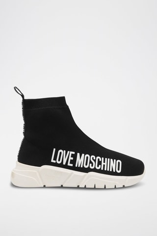 Hoge Sneakers - Zwart