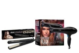 Sèche-cheveux et lisseur professionnel - 2000 W - 2 vitesses