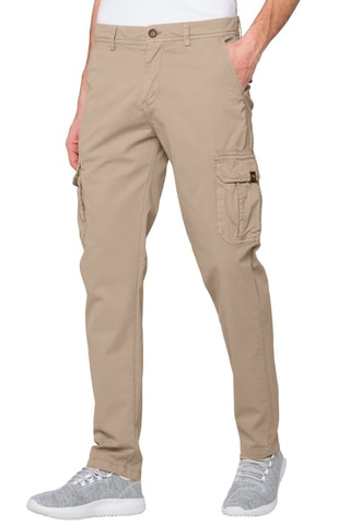 Cargobroek Slim Fit Jasper - Kaki