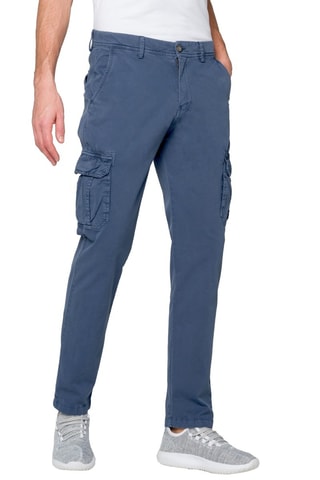 Cargobroek Slim Fit Jasper - Hemelsblauw