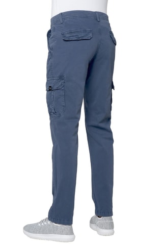 Cargobroek Slim Fit Jasper - Hemelsblauw