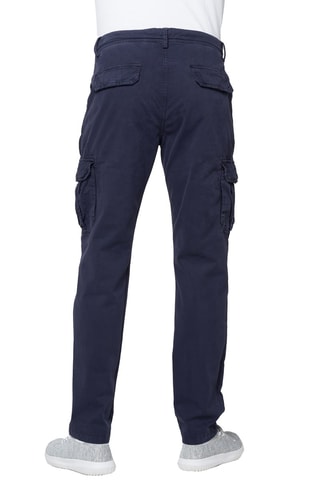 Cargobroek Slim Jasper - Marineblauw
