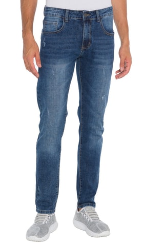 Rechte Jeans Crocodile  Marineblauw