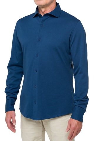 Overhemd Regular Jefferson - Blauw