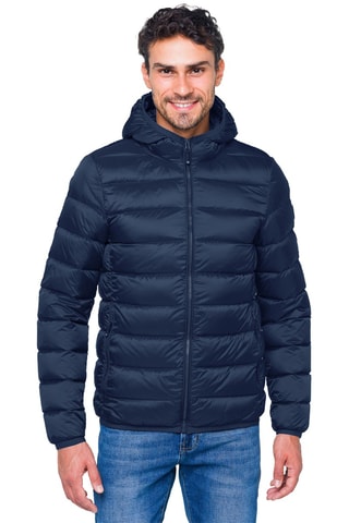 Gewatteerde Jas Glacier - Marineblauw