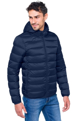Gewatteerde Jas Glacier - Marineblauw