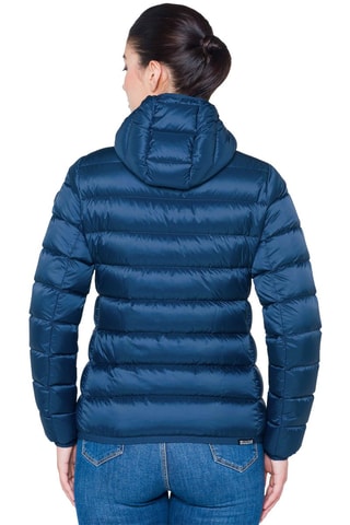 Gewatteerde Jas met Capuchon Chloé - Blauw