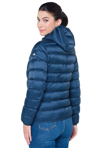 Gewatteerde Jas met Capuchon Chloé - Blauw