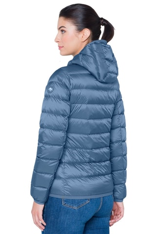 Gewatteerde Jas met Capuchon Chloé - Blauw