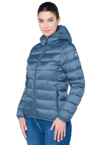 Gewatteerde Jas met Capuchon Chloé - Blauw