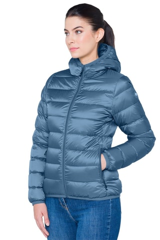 Gewatteerde Jas met Capuchon Chloé - Blauw