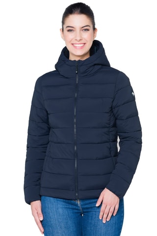 Gewatteerde Jas met Capuchon Arcadia Marineblauw