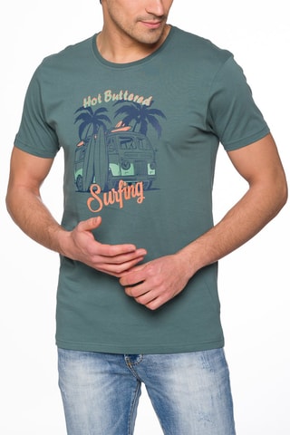 T-shirt Magnetic - Groen