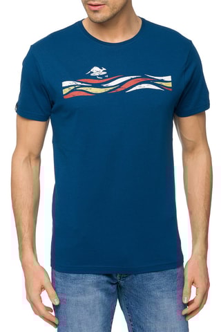T-shirt Twister - Donkerblauw