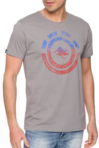 T-shirt Nahua - Lichtgrijs