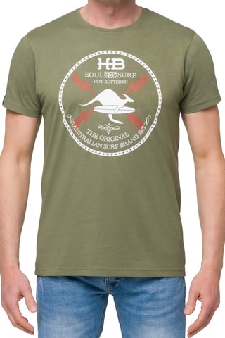 T-shirt Regular Soulsurf - Groen