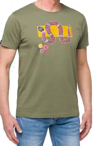 T-shirt regular - Groen