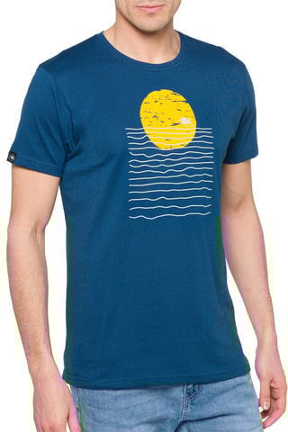 T-shirt Regular Heatwave - Indigoblauw
