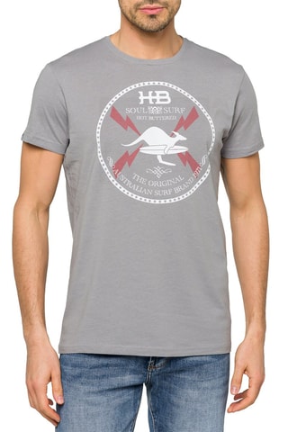 Regular T-shirt Soulsurf - Lichtgrijs