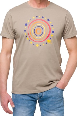 Regular T-shirt Aboriginal - Beige