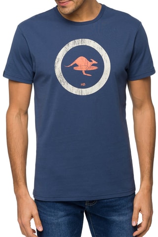 Regular T-shirt Kailua - Indigoblauw