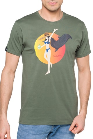 T-shirt Regular Tangerine  Groen