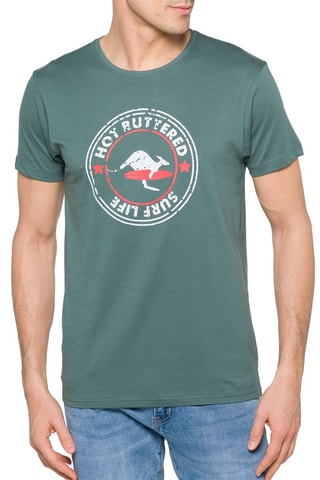 T-shirt Regular Surflife - Groen