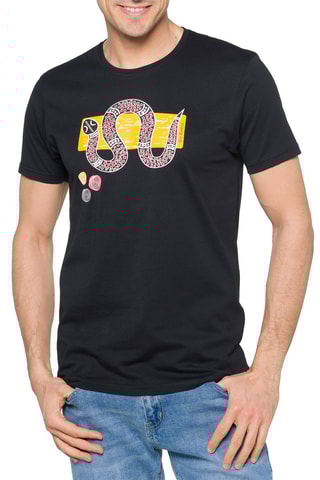 T-shirt Taipan Zwart