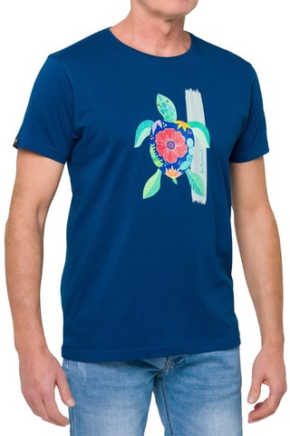 T-shirt Rebel - Blauw