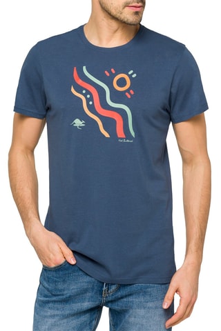 T-shirt - Indigoblauw